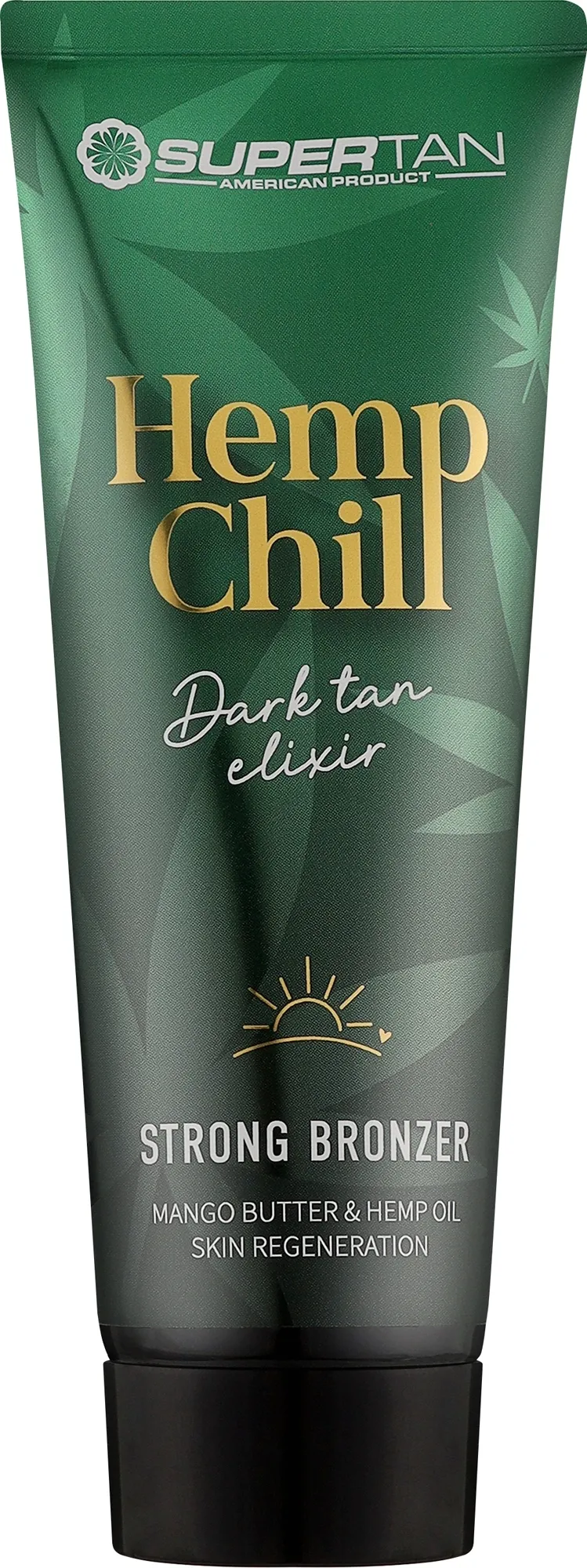 Crema solare con abbronzante e complesso di ringiovanimento della pelle