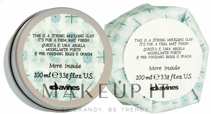 Argilla modelante per finishing opachi