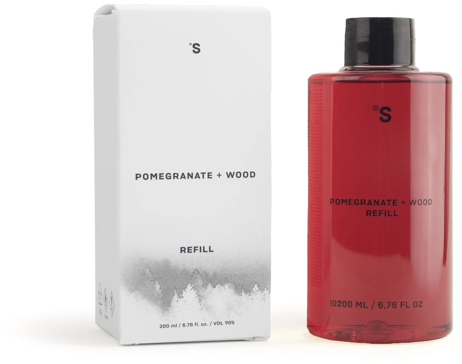 Ricarica per diffusore di aromi "Melograno + legno"