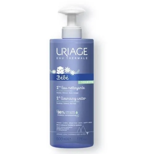 Uriage bebè acqua detergente - Flacone con dispenser 500 ml