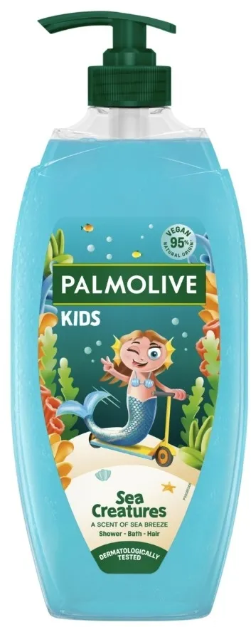 Gel doccia per bambini Creature Marine, La Sirenetta