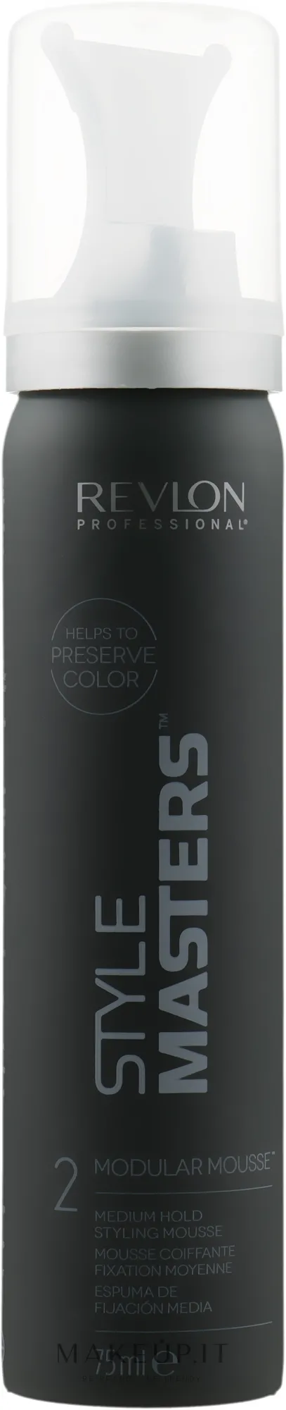 Mousse styling, fissazione media