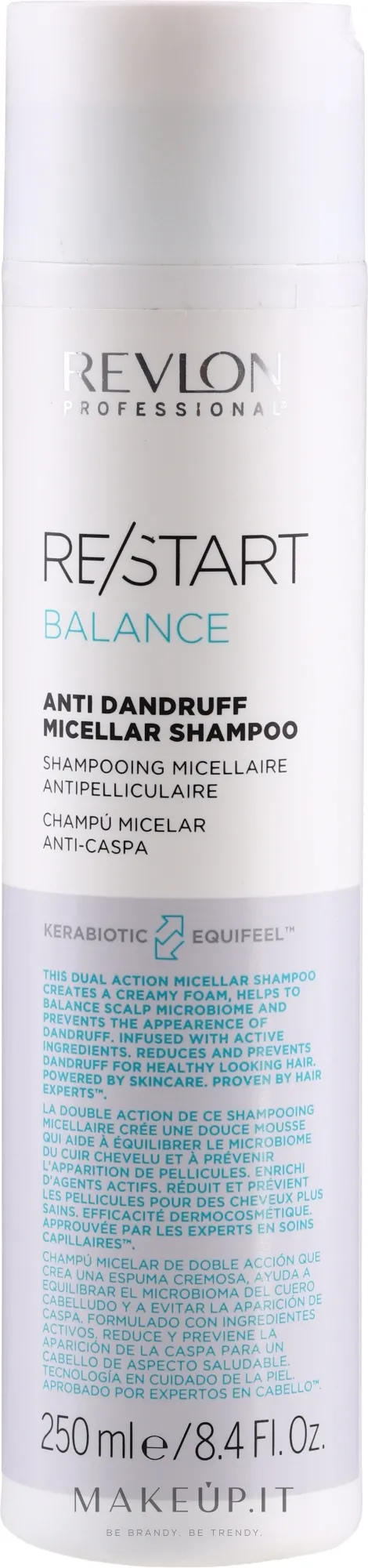 Shampoo micellare antiforfora
