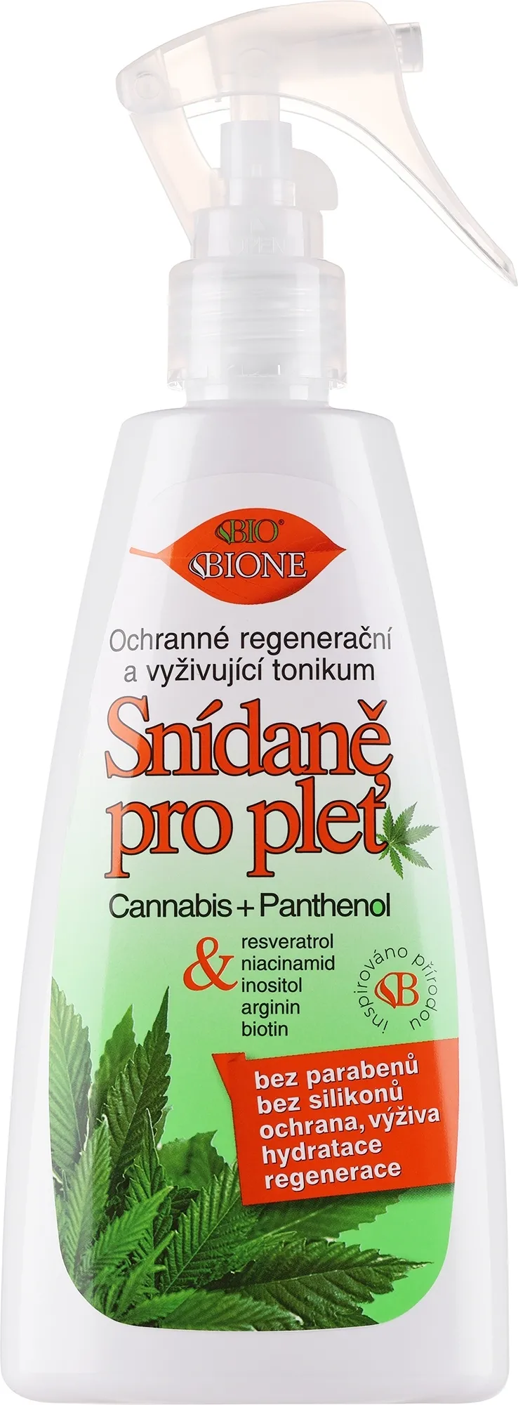 Tonico rinfrescante per il viso "Canapa"