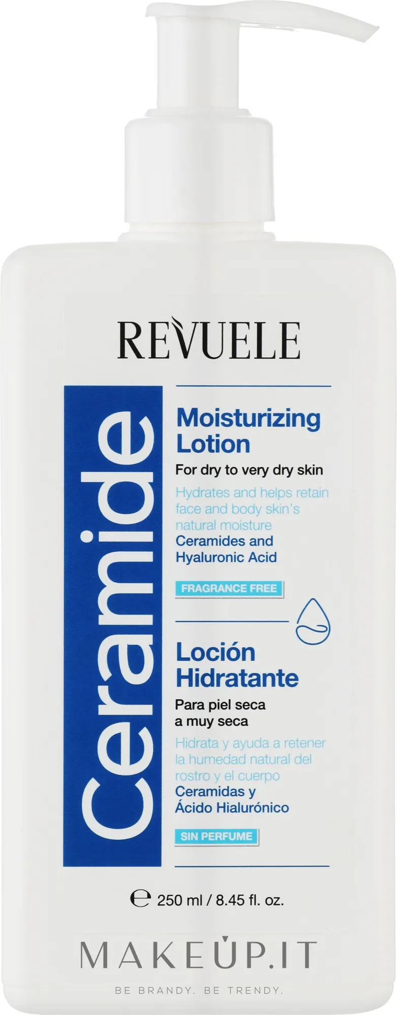 Lozione idratante per la pelle secca del viso e corpo