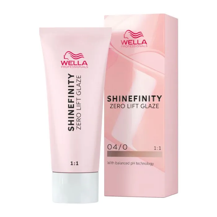 WELLA PROFESSIONALS SHINEFINITY ZERO LIFT GLAZE N.04/0 60 ML