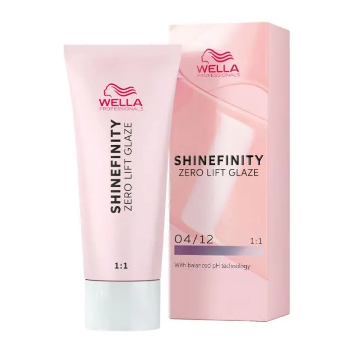 WELLA PROFESSIONALS SHINEFINITY ZERO LIFT GLAZE N.04/12 60 ML