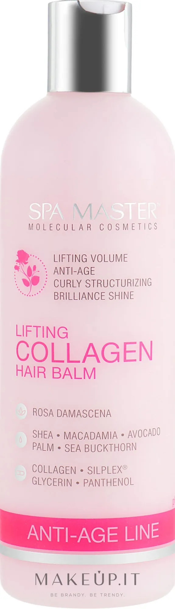 Balsamo per il sollevamento dei capelli con collagene