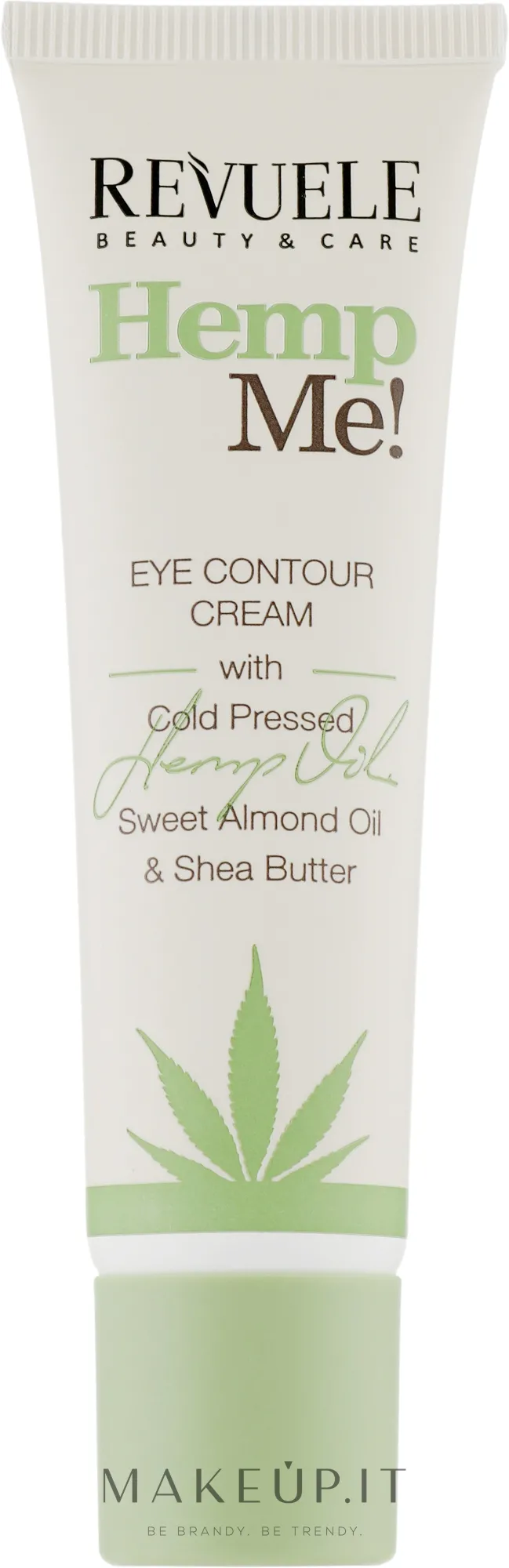 Crema contorno occhi all'olio di canapa