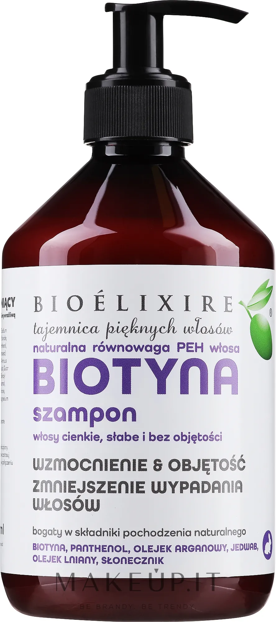 Shampoo capelli alla biotina