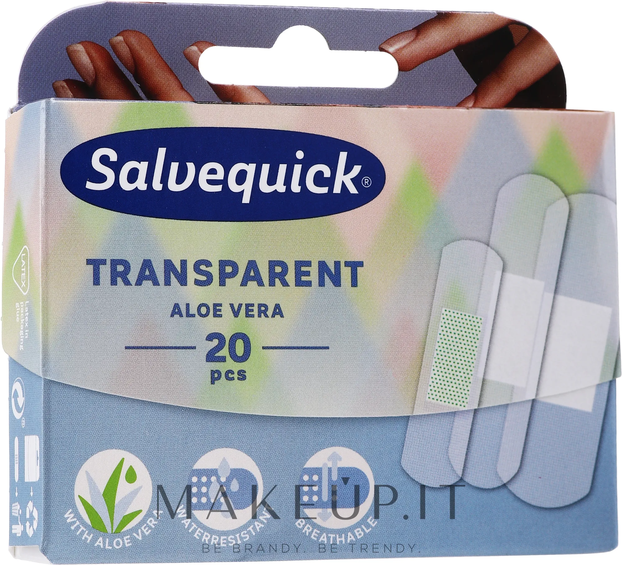 Cerotti trasparenti all'aloe vera