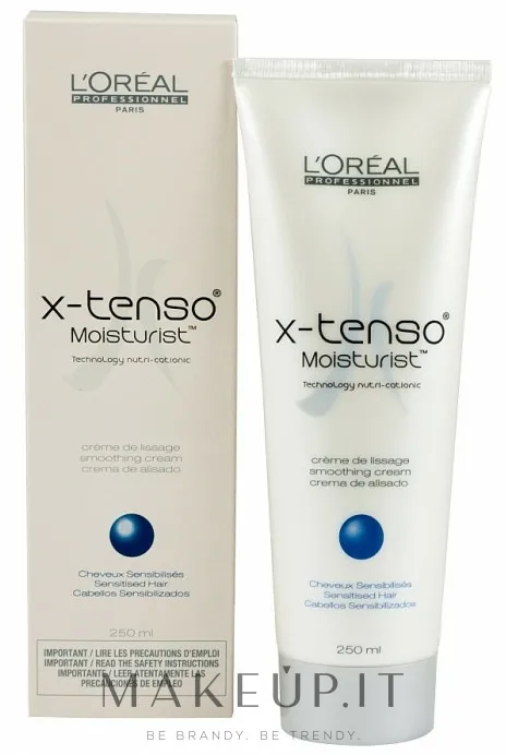 Crema lisciante per capelli sensibili