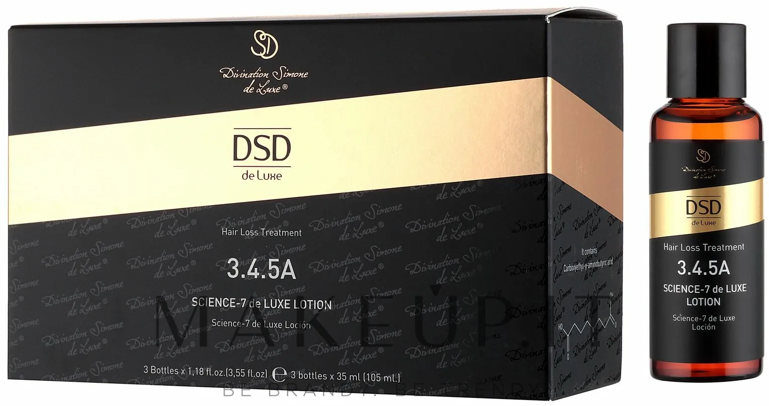 Lozione capelli Science-7 De Luxe No. 3.4.5 A