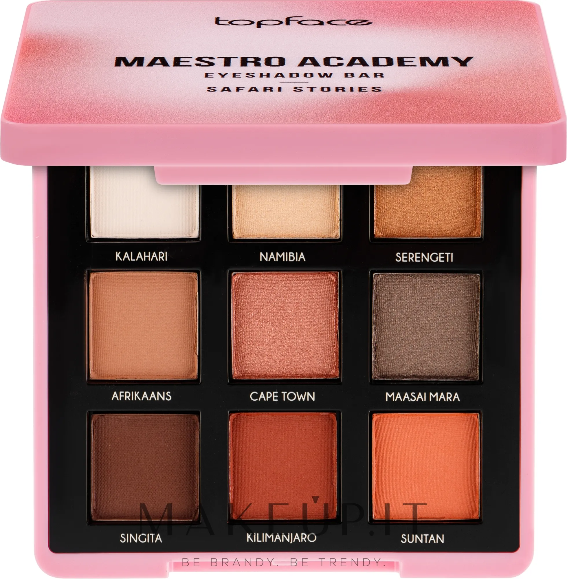 Topface Maestro Academy Eyeshadow Bar