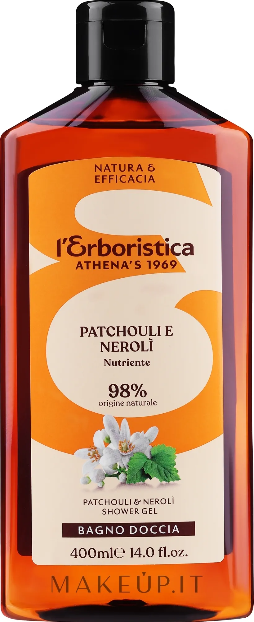 Bagno doccia nutriente "Patchouli e Neroli"