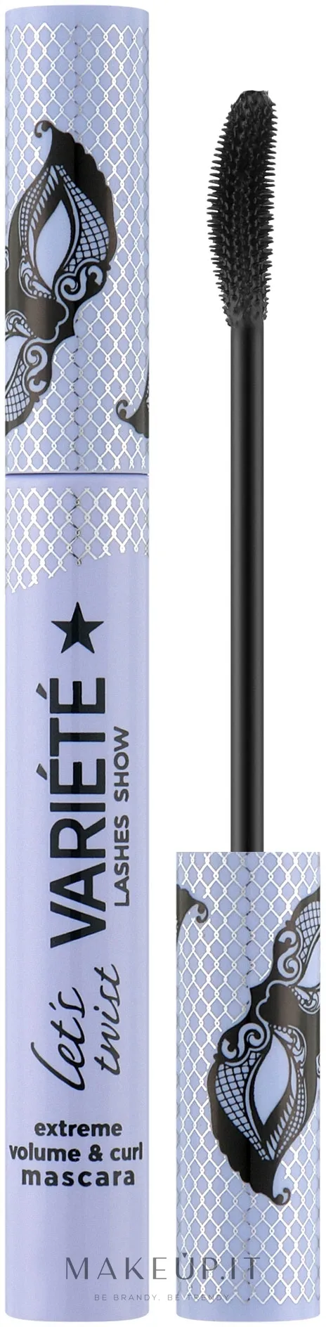 Eveline Cosmetics Variete Lashes Show Let's Twist Curling and Volumizing Mascara