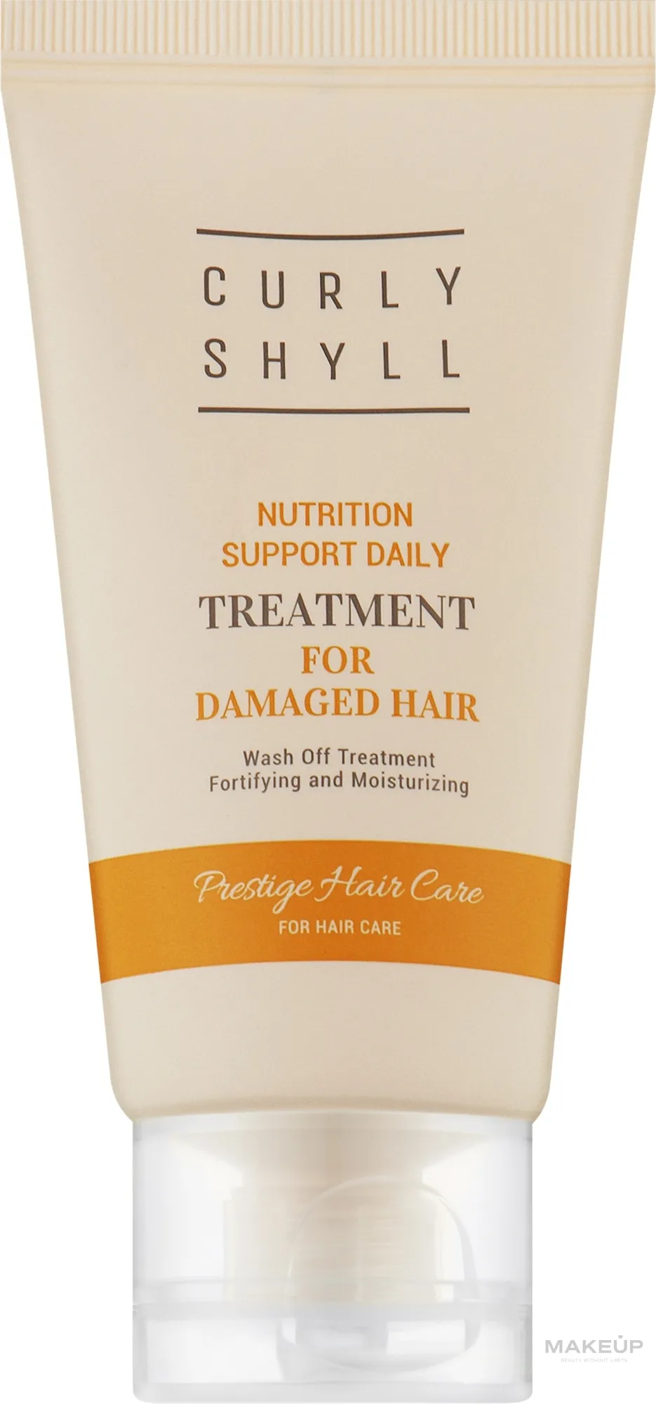 Maschera condizionante per capelli danneggiati