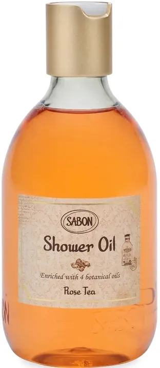 Olio doccia alla rosa tea