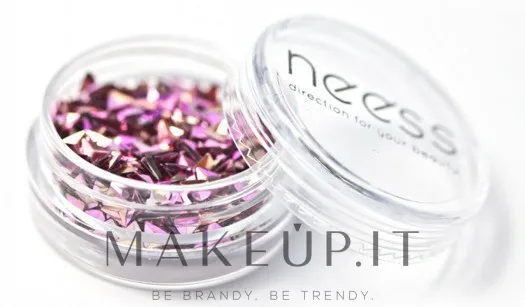 Glitter per unghie, triangoli