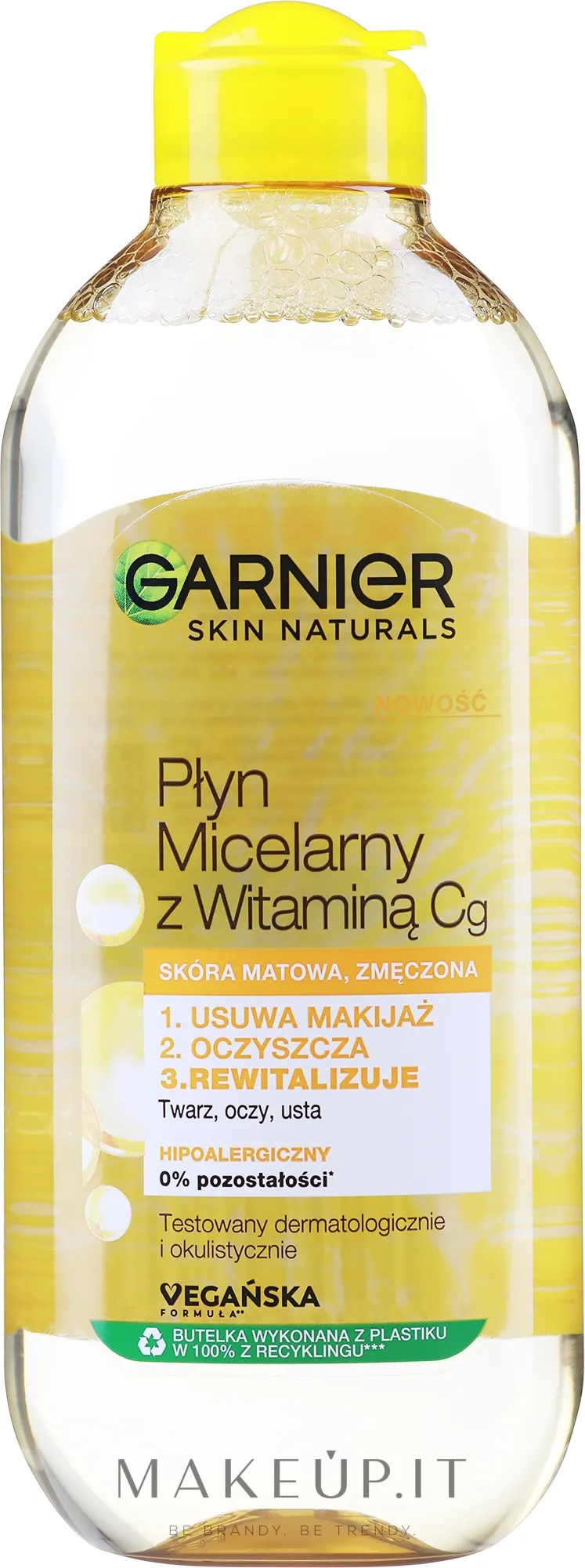 Acqua micellare con vitamine