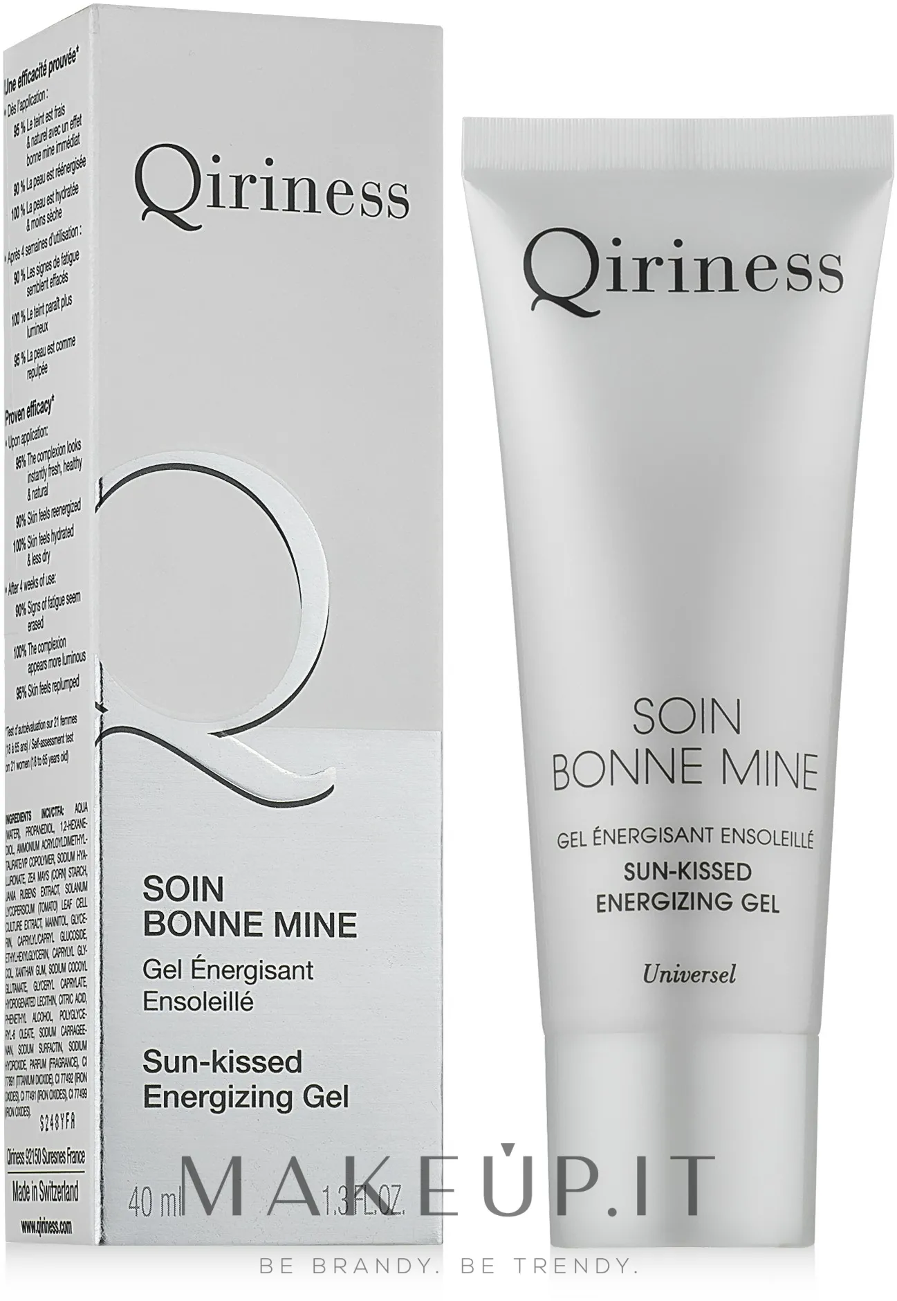 Gel-fluido con leggero effetto tonificante