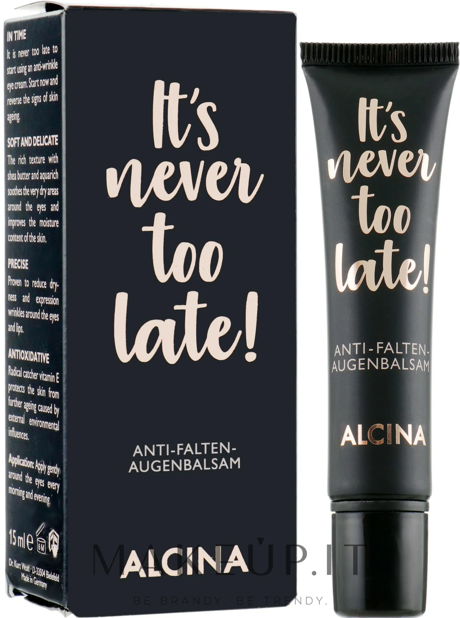 Balsamo contorno occhi antirughe