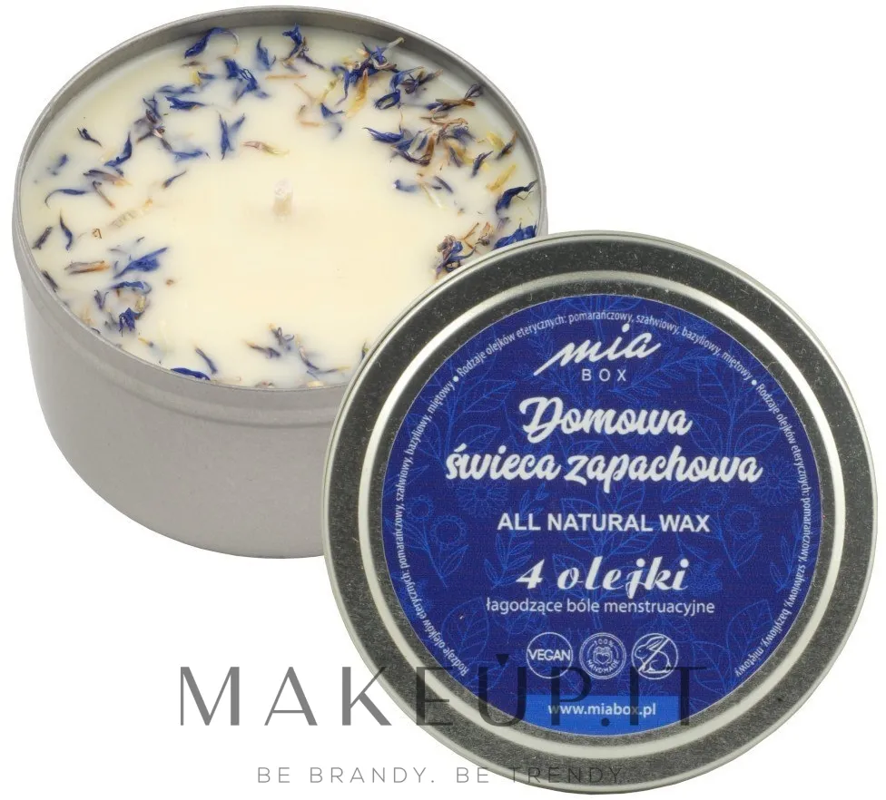 Candela profumata "4 oli"