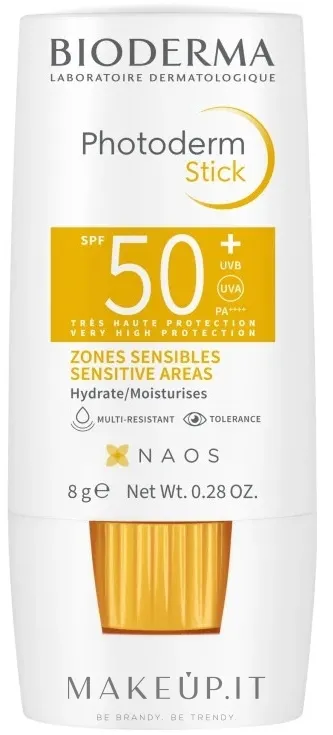 Stick solare per viso e corpo
