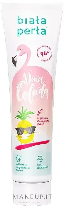 Dentifricio sbiancante "Pina colada"
