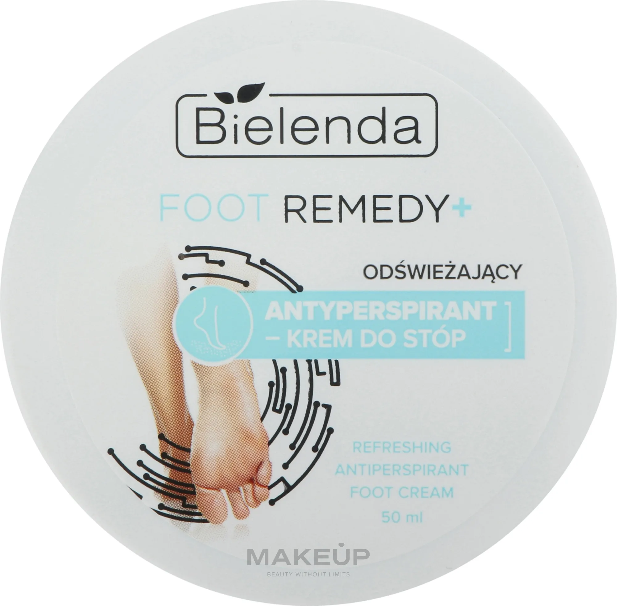 Crema piedi rinfrescante e antitraspirante