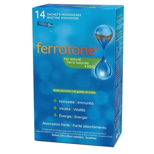 FERROTONE 14 APPLE*CA 20ML