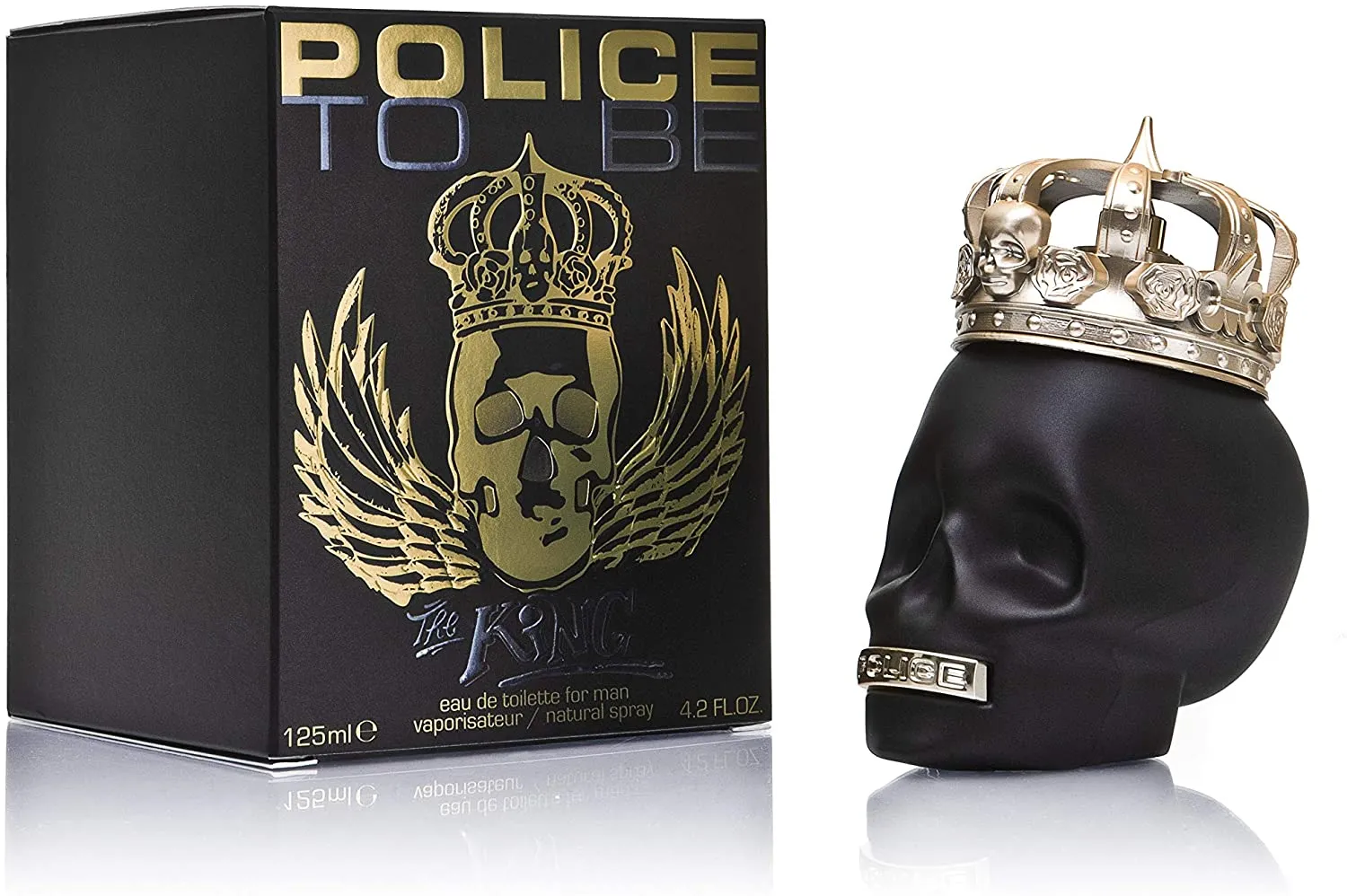 POLICE TO BE THE KING MAN EAU DE TOILETTE SPRAY 125 ML