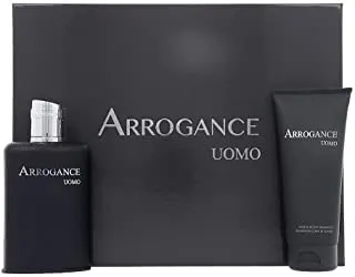 ARROGANCE UOMO SET REGALO EAU DE TOILETTE SPRAY 50 ML+SHOWER GEL 100 ML
