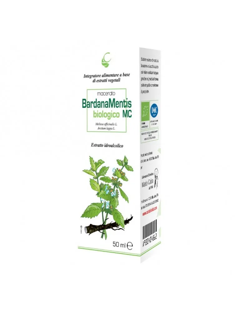 Caira Bardana Mentis Macerato Idroalcolico bio gocce 50ml