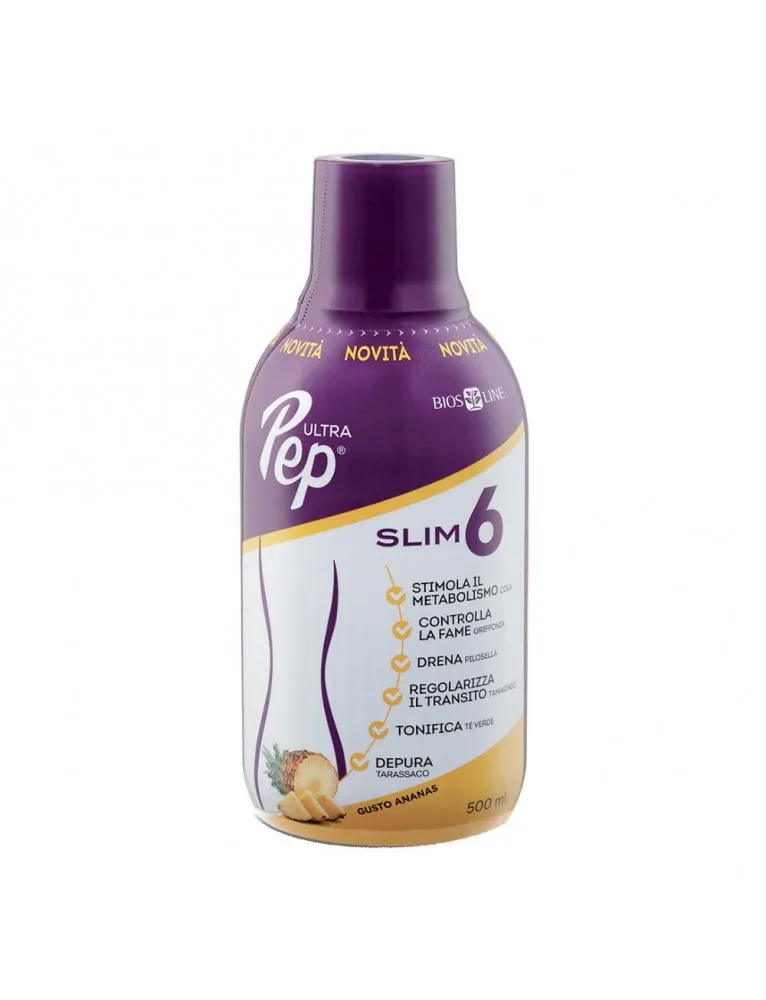 Ultra Pep Slim 6 Gusto Ananas 500ml