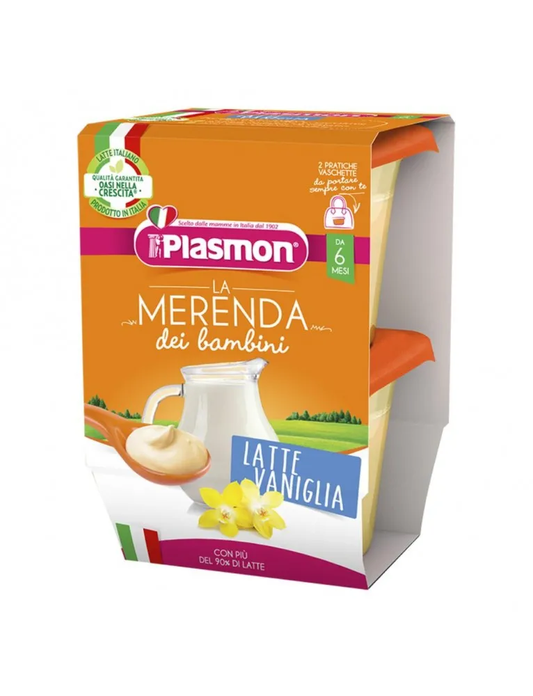 PLASMON Mer.Latte/Van.2x120g