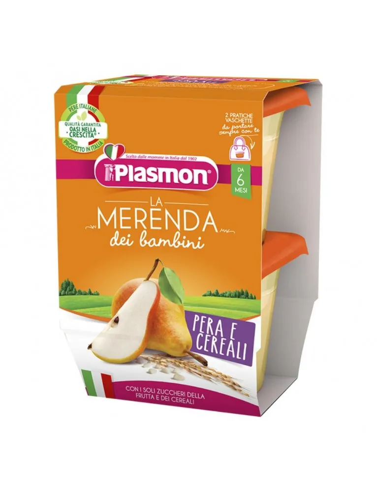 PLASMON Mer.Pera/Cer.2x120g