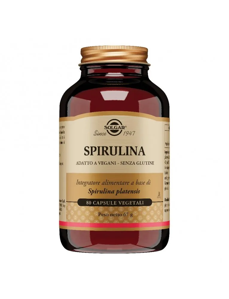 Solgar Spirulina 80 Capsule