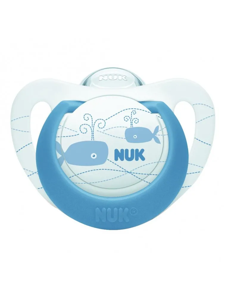 NUK Succh.Sil.Gen Col.6-18 2pz