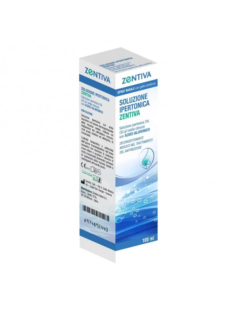 Zentiva Soluzione Ipertonica Zentiva Spray Nasale 100ml