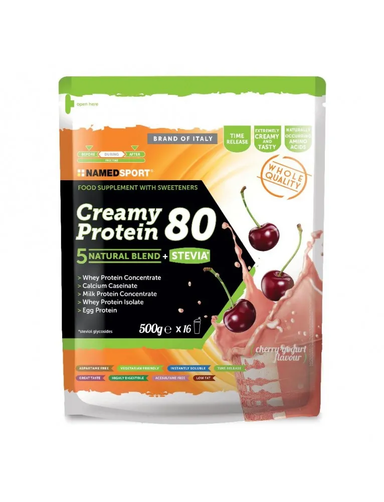 CREAMY PROT.80 Cherry Yog.500g