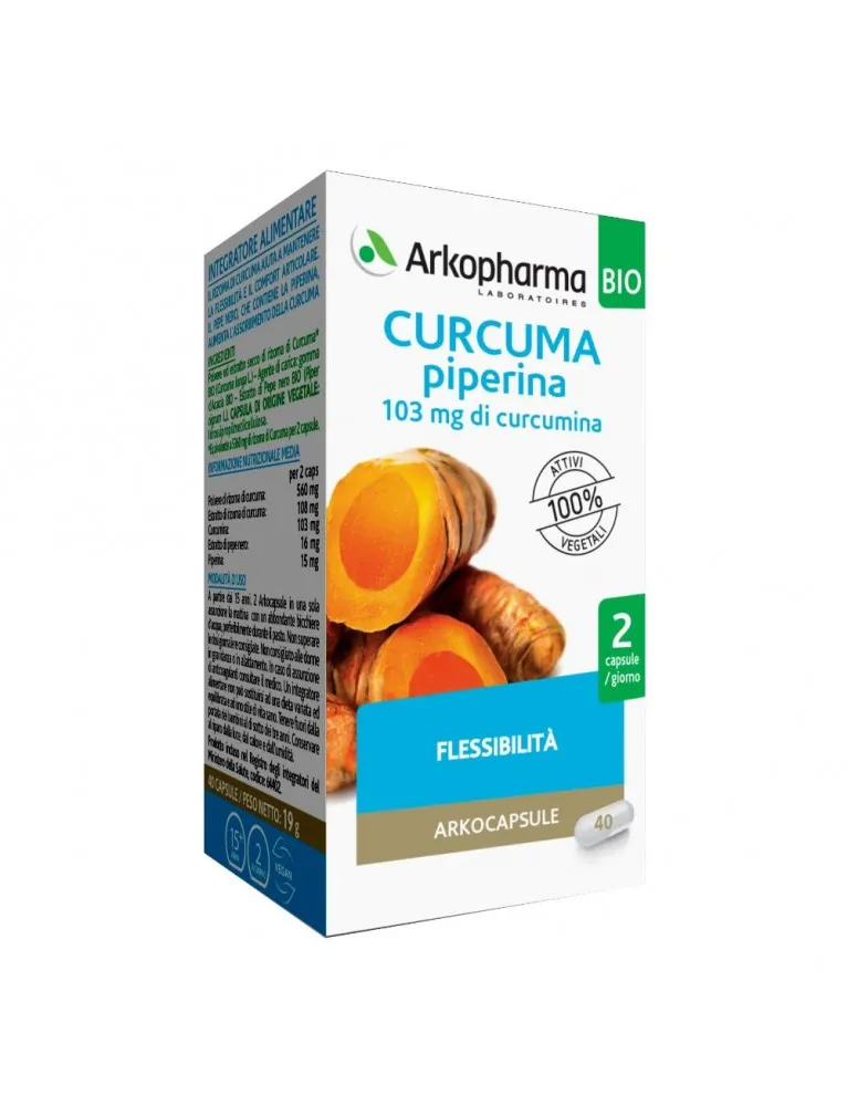 ARKOCAPSULE Curcuma/Pip. 40Cps