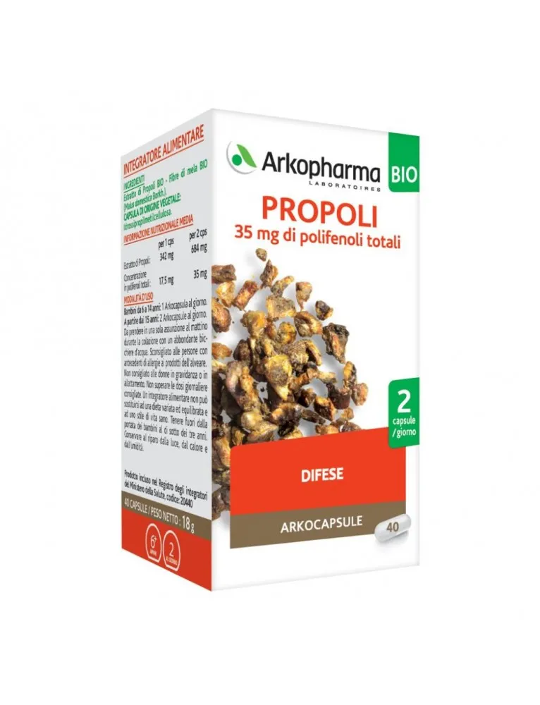 Arkocapsule Propoli Bio 40 capsule