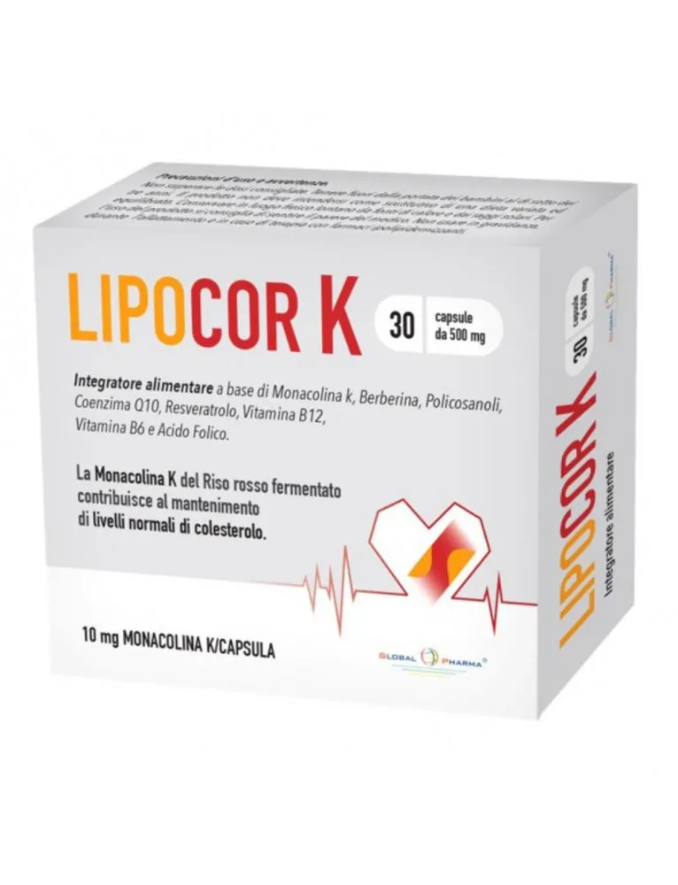 LIPOCOR K 30 Cps 500mg