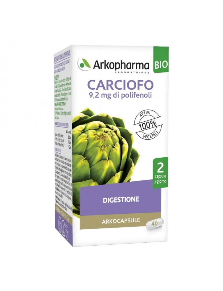 ARKOCAPSULE Carciofo Bio 40Cps