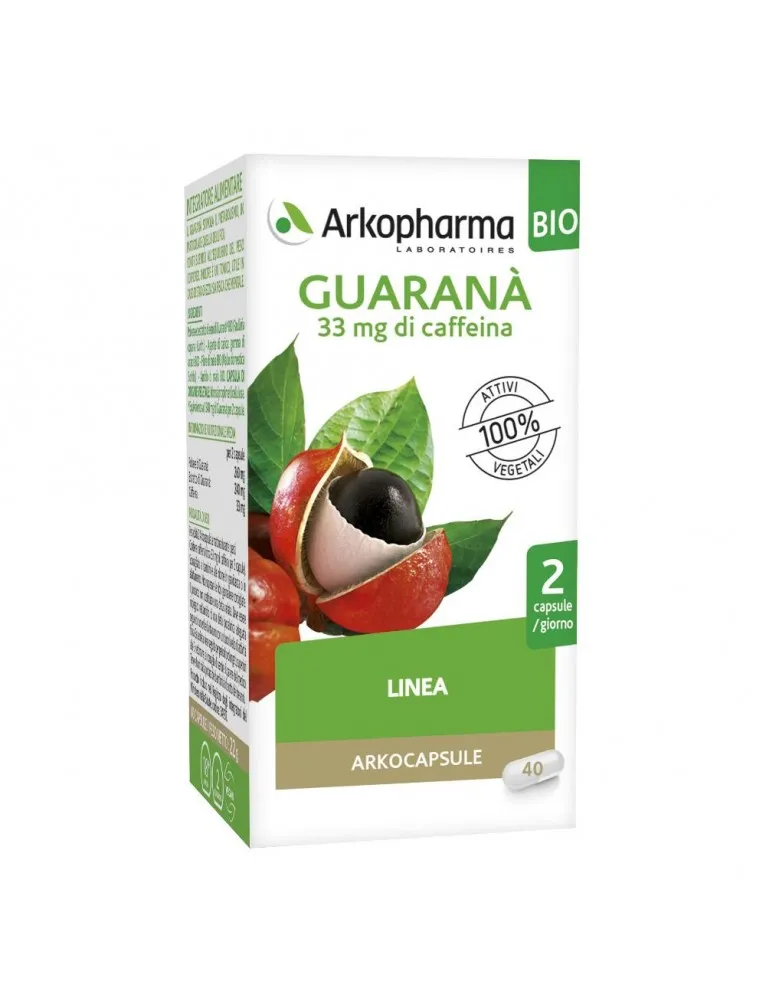 ARKOCAPSULE Guarana Bio 40 Cps
