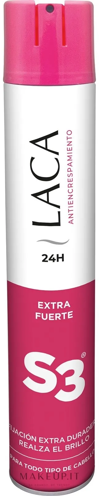 Lacca capelli a tenuta molto forte