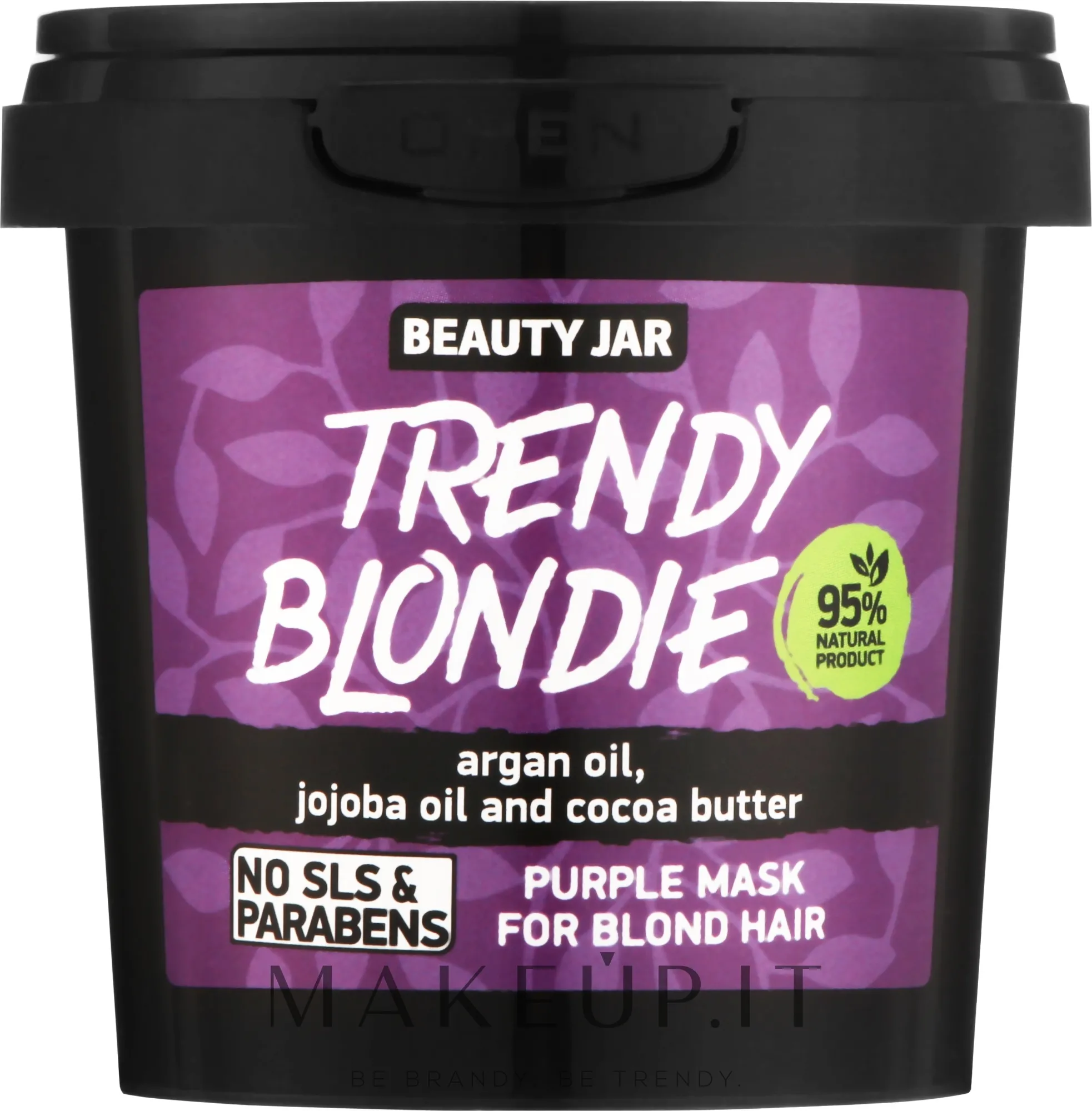 Maschera per capelli biondi