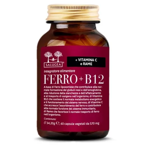 Salugea Ferro + B12 - Formato 60 capsule
