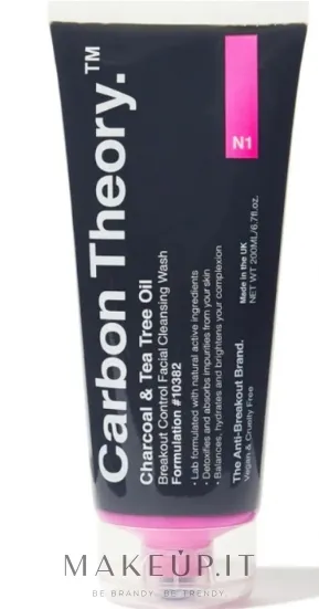 Detergente viso al carbone